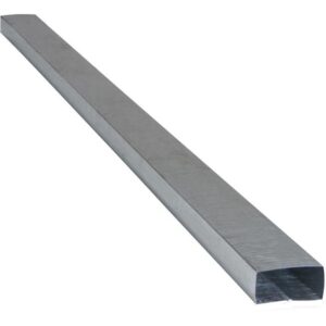 Condutor Retangular Aço Corte 28 Zincado 2m Calhaforte