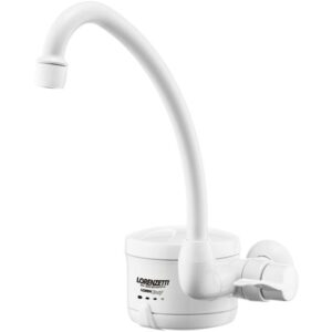 Torneira Elétrica Loren Easy de Parede Branca Lorenzetti 220V 5500W