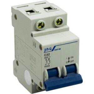 Mini Disjuntor Bipolar 32A Curva C JNG