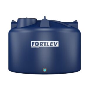Caixa d’Água Polietileno Fortplus com Tampa Rosca Azul 10000L Fortlev
