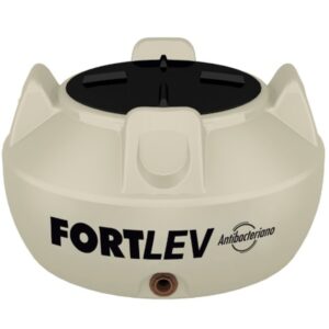 Caixa d’Água Polietileno Fortplus com Tampa Rosca Branco 500L Fortlev
