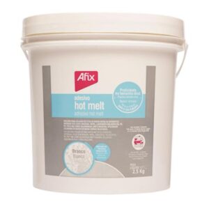 Adesivo Hot Melt Baixa Temperatura Branco 2,5Kg Afix