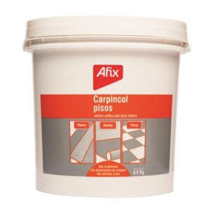 Adesivo de Contato para Piso Vinílico Branco 4Kg Afix