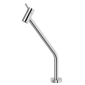 Torneira para Banheiro Mesa 1/4V Bica Alta Cromado Loggica DN15