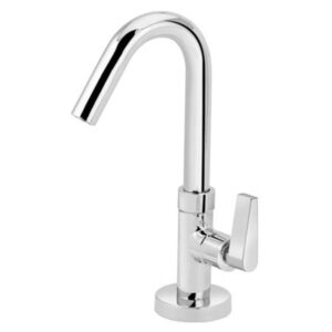 Torneira para Banheiro Mesa 1/4V Bica Média Cromado Clock 1198