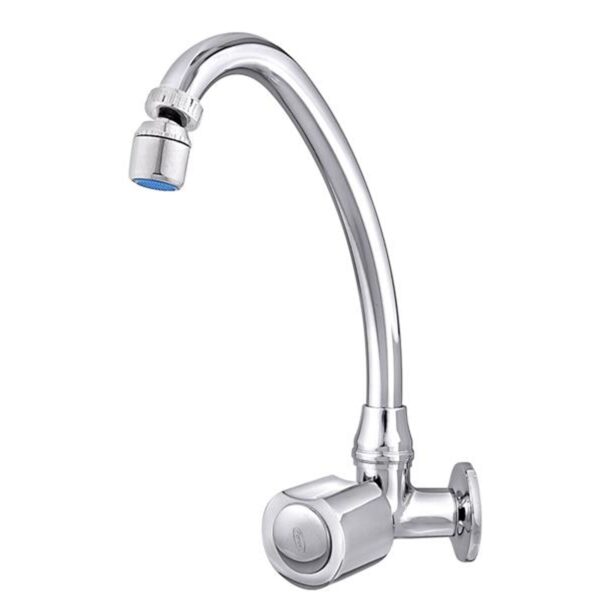 Torneira para Cozinha Parede Bica Média Cromado Light 3159 C41