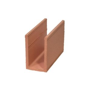 Canaleta Cerâmica de Vedação 9x19x29cm Nova União