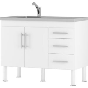 Gabinete para Cozinha Flex 114x80x52cm MDF MGM Móveis