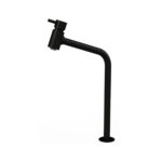 Torneira para Banheiro Mesa 1/4V Bica Alta Preto Bello