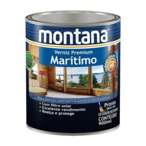 Verniz Premium Sintético Brilhante Marítimo Natural Montana