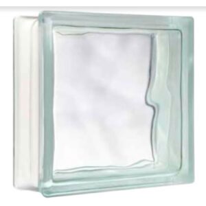 Bloco de Vidro Incolor 19x19x8cm Multilit