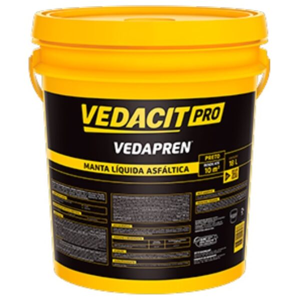 Manta Asfáltica Líquida Vedapren Vedacit Pro