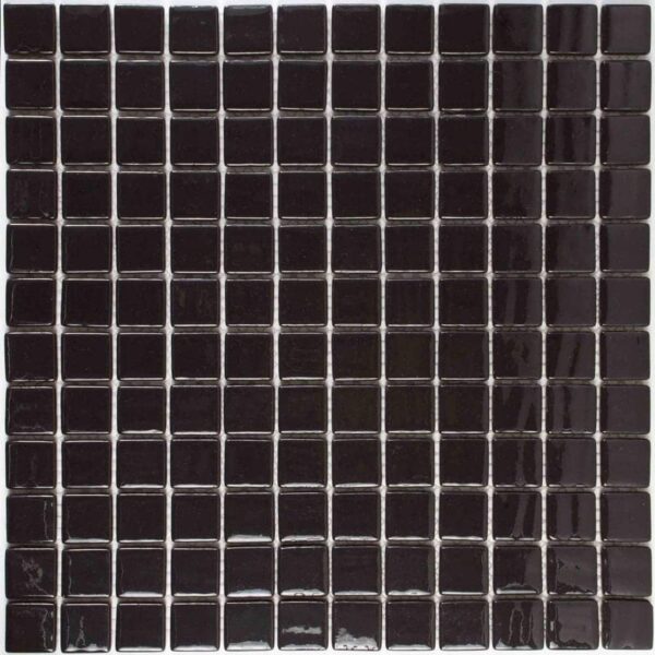 Pastilha de Vidro Eco N73 Preto 30X30cm