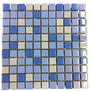 Pastilha de Vidro Eco Laguna Miscelânea 30X30cm