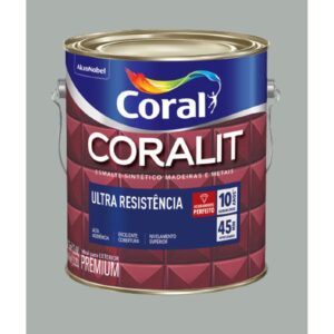 Esmalte Premium Sintético Brilhante Coralit 0,9L Coral