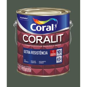 Esmalte Premium Sintético Fosco Coralit 3,6L Coral
