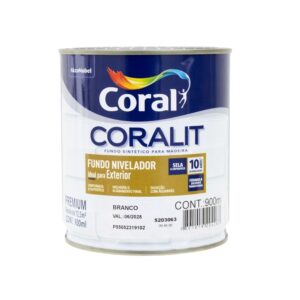 Fundo Sintético Nivelador para Madeira Branco Coral