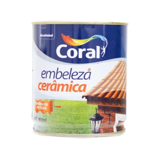 Tinta Premium Brilhante Embeleza Cerâmica Coral