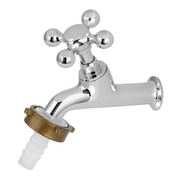 Torneira Tanque/Jardim Parede Bica Curta Cromado 3130 C32 Stoc