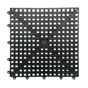 Piso Modulado Acqua Kap Preto 30x30cm Kapazi