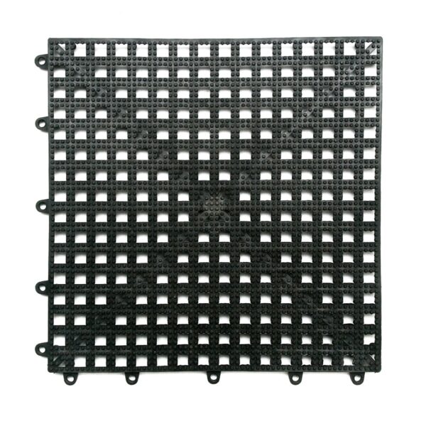 Piso Modulado Acqua Kap Preto 30x30cm Kapazi