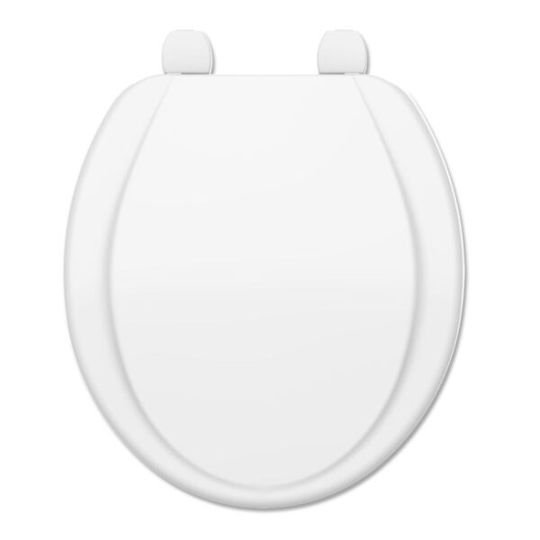 Assento Sanitário Plus Care Duraguard PP Oval Branco