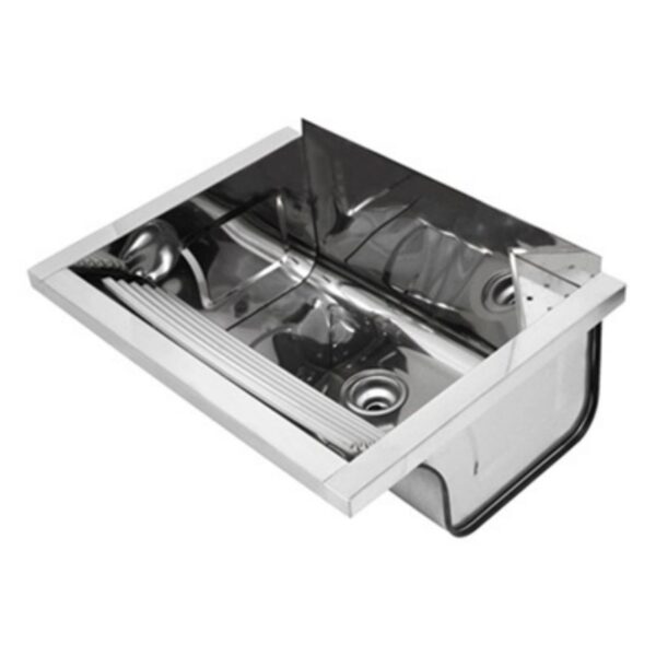 Tanque TS550 com Espelho 35 Litros Aço Inox Docol