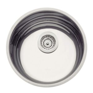 Cuba de Embutir Redonda Aço Inox Alto Brilho Prime Tramontina