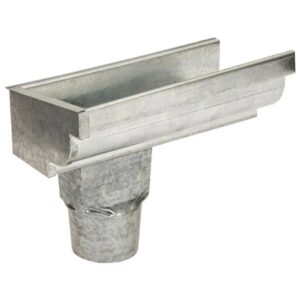 Terminal Bocal Moldura Esquerdo Aço Corte 33 4″ Zincado Calhaforte