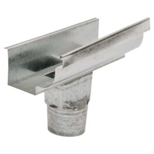 Emenda com Bocal Moldura Aço Corte 33 4″ Zincado Calhaforte