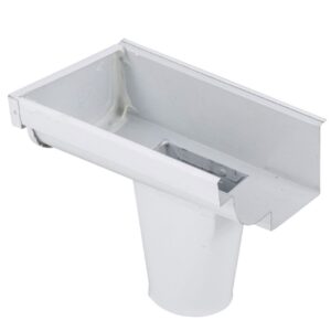 Terminal Bocal Moldura Esquerdo Aço Corte 28 3″ Galvalume Calhaforte