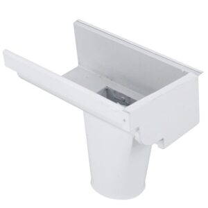 Terminal Bocal Moldura Direito Aço Corte 28 3″ Galvalume Calhaforte