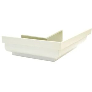Esquadro Externo Moldura Aço Corte 28 Galvalume Branco Calhaforte
