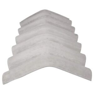 Cumeeira Normal Fibrocimento 15° Graus Cinza 110x30cm Brasilit