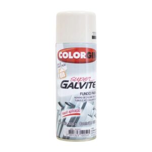 Tinta Spray Super Galvite Branco 350ml Colorgin
