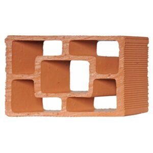 Elemento Vazado Cerâmico Diagonal 25x18x6,8cm Martins