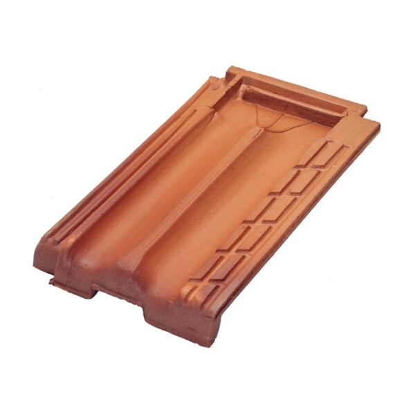 Telha Francesa Cerâmica Vermelha 40x20cm Martins