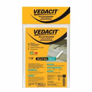 Tela Estruturante Poliéster Vedatex 73cm 10m Vedacit