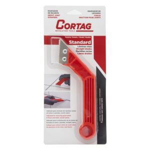 Raspador de Rejunte 3mm com 2 Lâminas Cortag