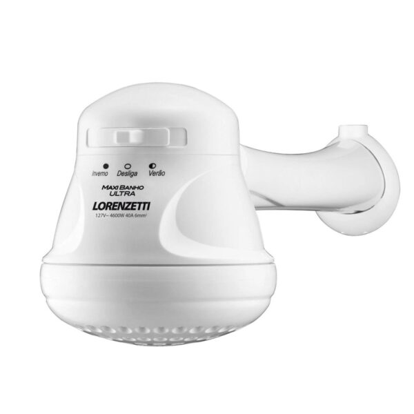 Ducha Maxibanho Ultra 3 Temperaturas Branca 220V 5500W Lorenzetti
