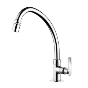 Torneira para Cozinha Mesa 1/4V Bica Média Cromado 1167 C29