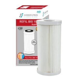 Refil para Filtro Big Poe 10 4200L/H Condominial Hidrofiltros
