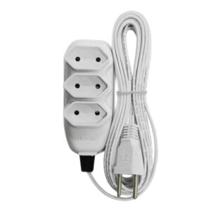 Extensão com Cordão Paralelo 2 Pólos 10A Ilumi