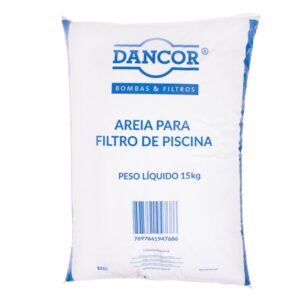 Areia para Filtro de Piscina 15kg Dancor