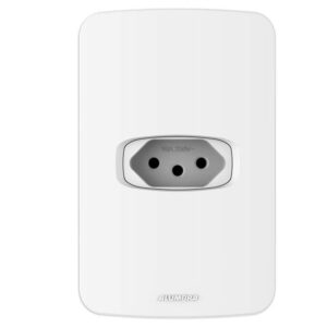 Conjunto Tomada 2P+T 10A 4×2 Gracia Alumbra