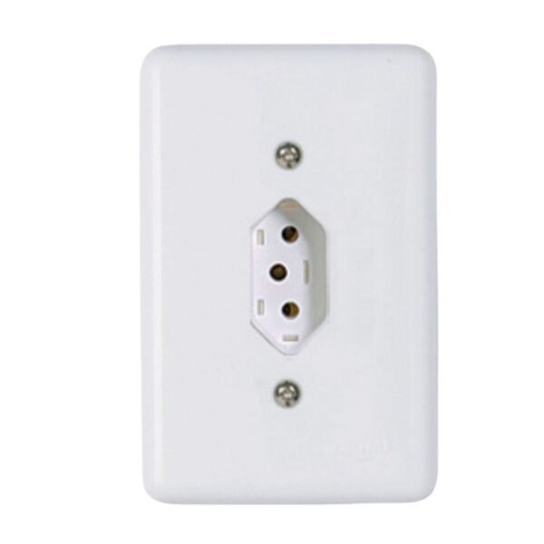 Conjunto Tomada 2P+T 20A 4×2 Stylus Ilumi