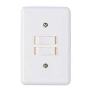 Conjunto 2 Interruptores Simples 4×2 Stylus Ilumi