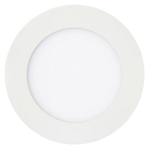 Painel LED de Sobrepor Redondo Slim Luz Amarela Bivolt Kian