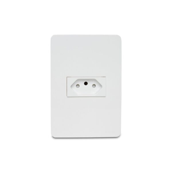 Conjunto Tomada 2P+T 10A 4×2 Orion Schneider