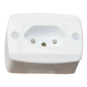 Conjunto Tomada 2P+T 10A Retangular Ilumi